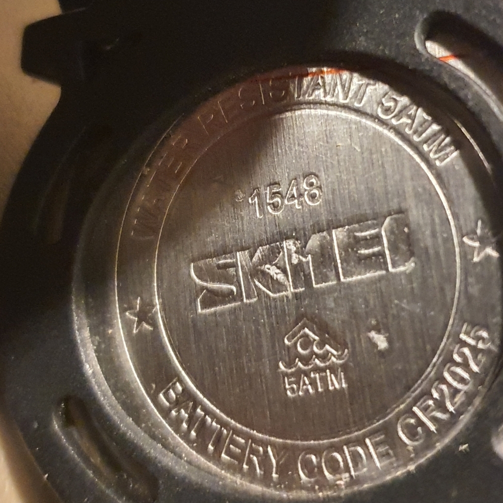 10/$20 Skmei #1548 Blue Camo Digital Alarm Chrono Men's Watch - Picture 4 of 4
